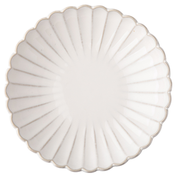 Porcelanska tanjura – reljefni dizajn s laticama, korejski stil, nepravilnog oblika, spremna za poklon