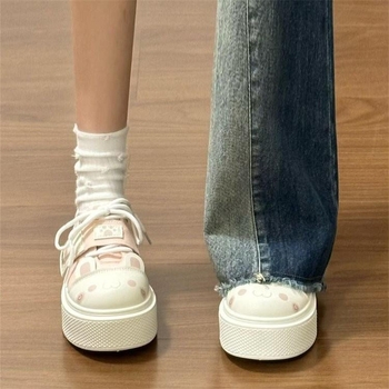 Ανδρικά καμβά παπούτσια, καμβά επάνω, σόλα από καουτσούκ, κορδόνια, ζωικό μοτίο