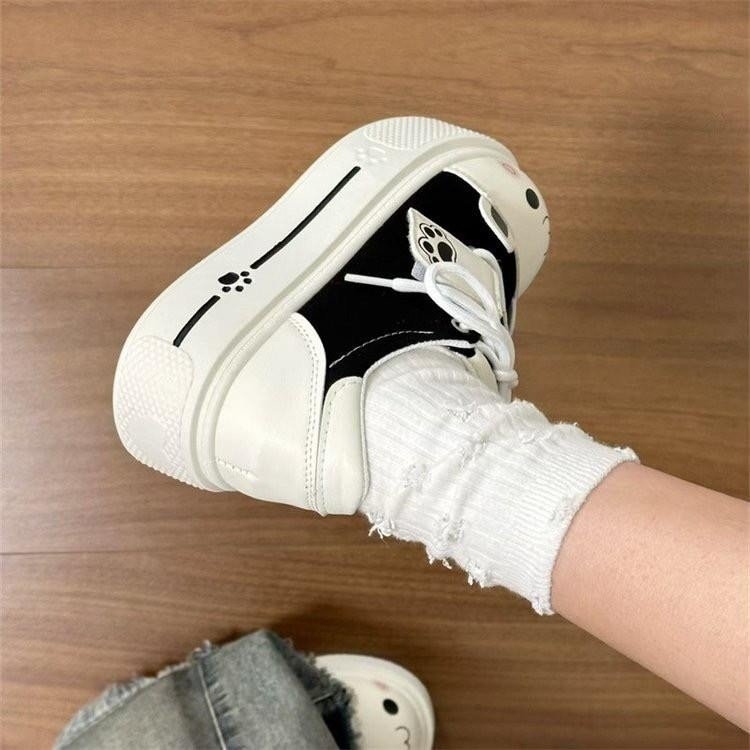 Ανδρικά καμβά παπούτσια, καμβά επάνω, σόλα από καουτσούκ, κορδόνια, ζωικό μοτίο