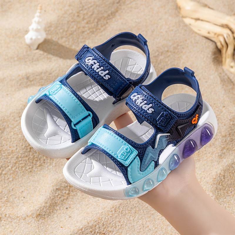 Dječje ljetne sandale za plažu s Velcro kopčanjem, protuklizna meka podloga, 2025