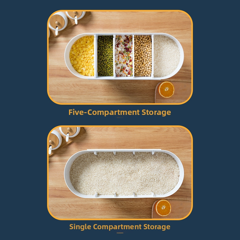 Yuyang ryžių laikymo dėžė, atspari drėgmei ir kenkėjams, PP plastikas, logotipo spauda galima