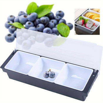 Dávkovač korenín so 3 priehradkami, z plastu – exkluzív cezhraničný zdroj