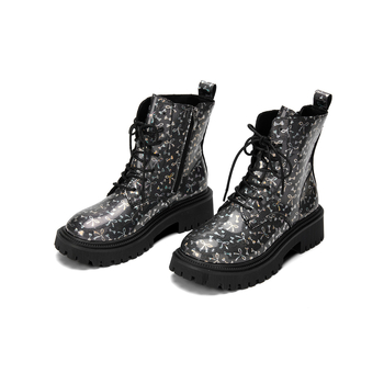 Martin batai: apvalios nosies, britų stilius, vidutinio aukščio kulnas 3-5 cm, PU viršus, guminė padas