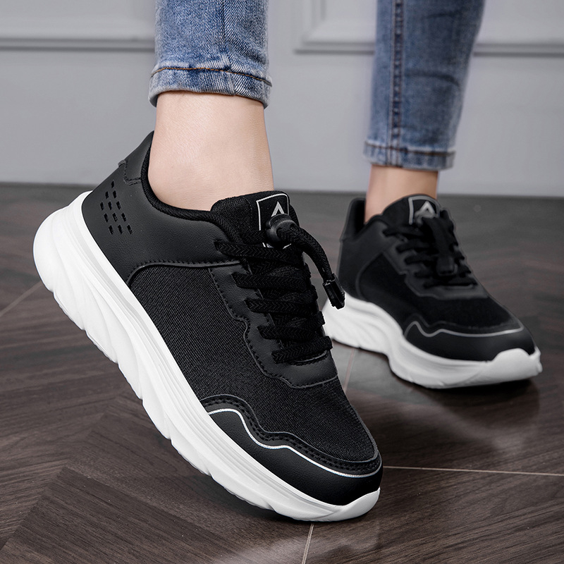 Unisex vasariniai tinkliniai bėgimo bateliai, kvėpuojantys, lengvi, kasdieniams sportui, tinklinė viršutinė dalis, 2025 rudens įrašas