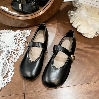 Dámske Mary Jane topánky s plátennou vrchnou časťou, gumová podrážka, zapínanie na Velcro, nízky strih, jar-leto 2025