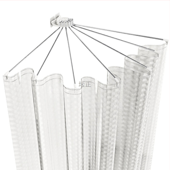 Sada kúpeľňovej závesovej tyče z nehrdzavejúcej ocele - oblúková tyč, polkruhový roh s ohybným dizajnom, bez vŕtania, UL certifikované