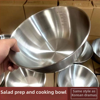 Nerezové misky v kórejskom štýle — Značka: Zhen Mingtang; Materiál: Kov; Štýl: Kórejský; Uvedenie na trh: jar 2021