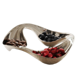 Δίσκος φρούτων από ανοξείδωτο ατσάλι, Star Parry, μοντέρνο απλό στυλ