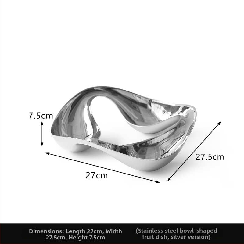 Ovocný tanier z nehrdzavejúcej ocele, Star Parry, moderný jednoduchý štýl