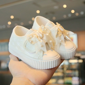 Dievčenské plátenné tenisky pre dievčatá, 1–6 rokov, nízky profil, zapínanie na suchý zips, priedušná gumová podrážka, štýl princezná