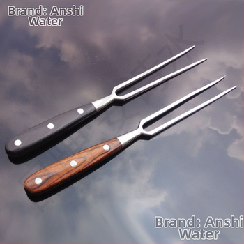 Grilovacia vidlička s drevenou rukoväťou, viacúčelový kuchynský nástroj, kód 3tb5q22i, značka An shishui