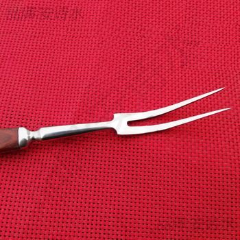 Grilovacia vidlička s drevenou rukoväťou, viacúčelový kuchynský nástroj, kód 3tb5q22i, značka An shishui