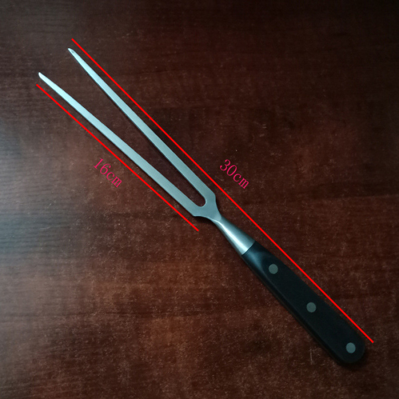 Grilovacia vidlička s drevenou rukoväťou, viacúčelový kuchynský nástroj, kód 3tb5q22i, značka An shishui