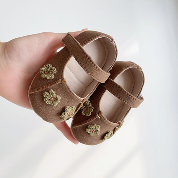 Cipele za bebe i malu djecu – stil princeze, gornji dio od sintetičke kože, zatvarač Velcro, protuklizna potplata