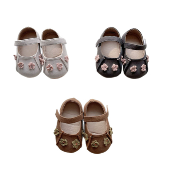 Cipele za bebe i malu djecu – stil princeze, gornji dio od sintetičke kože, zatvarač Velcro, protuklizna potplata