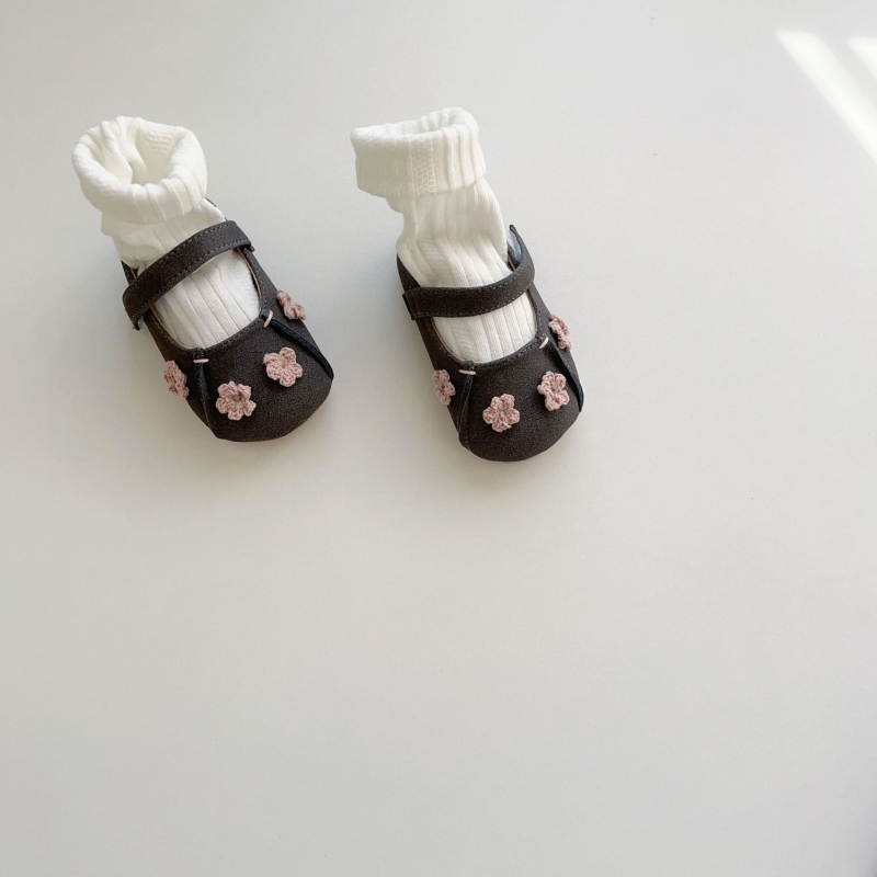 Cipele za bebe i malu djecu – stil princeze, gornji dio od sintetičke kože, zatvarač Velcro, protuklizna potplata