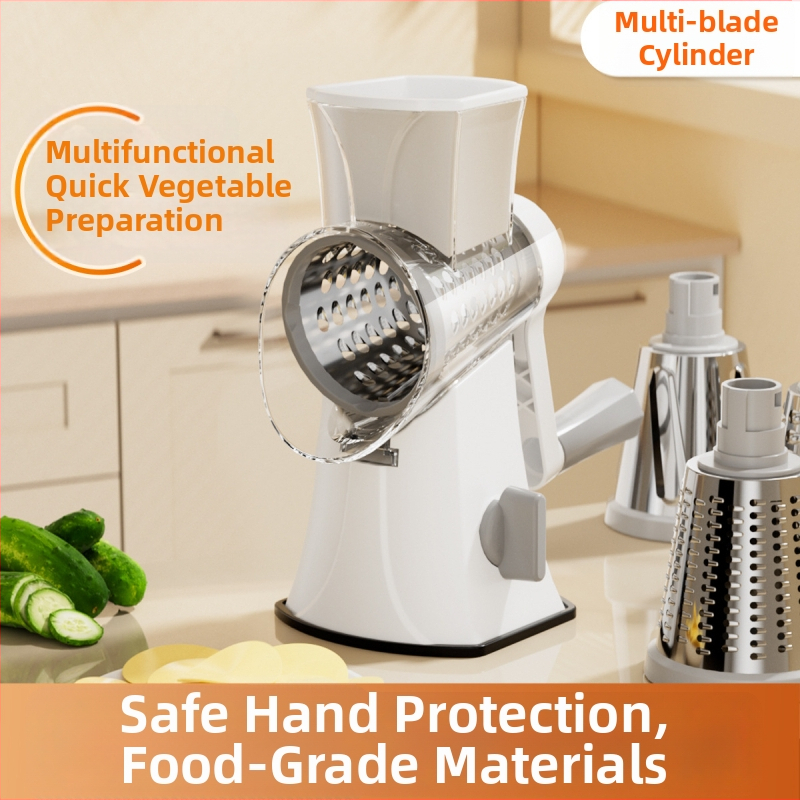 Viacúčelový krájač na zeleninu — ABS + nerezová oceľová čepeľ; nepravidelný štýl; značka Independence