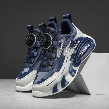 Detské športové topánky z pravej kože, unisex, kód 3989