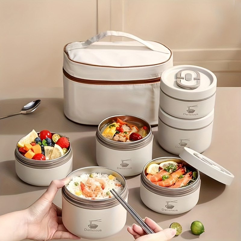 Set krabičiek na obed do kuchyne, veľká kapacita, PP materiál, model jd601100033406582xz, cezhraničná výhradná dodávka