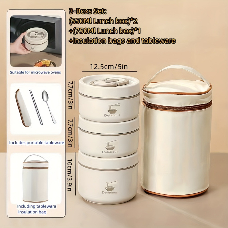 Set krabičiek na obed do kuchyne, veľká kapacita, PP materiál, model jd601100033406582xz, cezhraničná výhradná dodávka