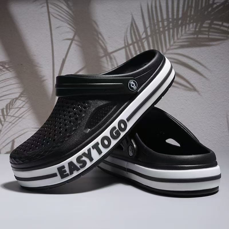 Ανδρικά σανδάλια EVA, με άνω μέρος και σόλα EVA, καθημερινό casual στυλ, ηλικιακή ομάδα 18–40, Καλοκαίρι 2024