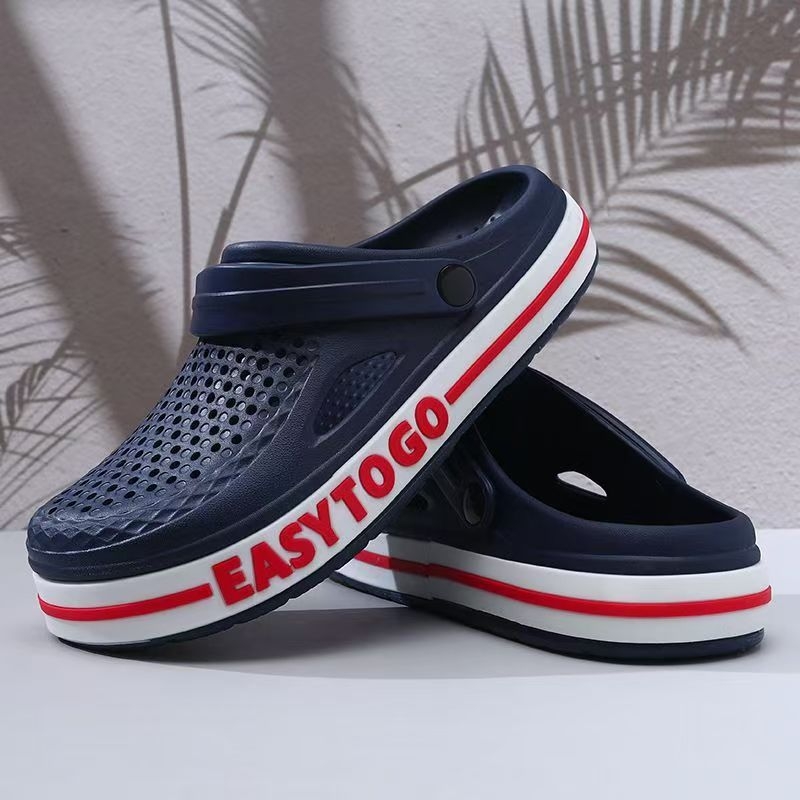 Sandale pentru bărbați, partea superioară EVA și talpa EVA, stil zilnic casual, grupă de vârstă 18–40, vara 2024