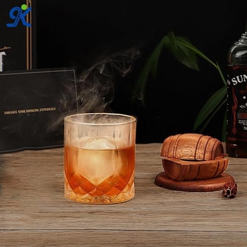 Set za dimljenje viskija s bačvom i drvenim čipsom s voćnim okusom za koktele – poklon