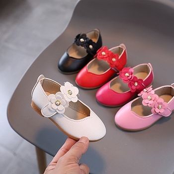 Detské loafery z PU kože, gumová podrážka, zapínanie na suchý zips (Velcro), pre vek 3–6 rokov, jeseň 2025