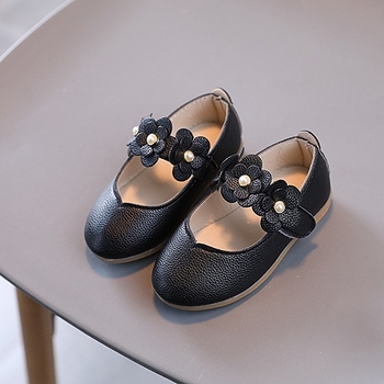 Detské loafery z PU kože, gumová podrážka, zapínanie na suchý zips (Velcro), pre vek 3–6 rokov, jeseň 2025