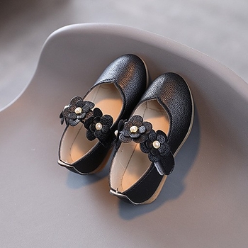 Detské loafery z PU kože, gumová podrážka, zapínanie na suchý zips (Velcro), pre vek 3–6 rokov, jeseň 2025