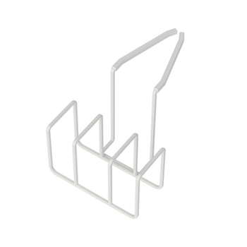 Organizér kuchynskej drezy s držiakom na špongiu a handru na riad, multifunkčný odkvapkávací regál, z kovu železa a silikónu