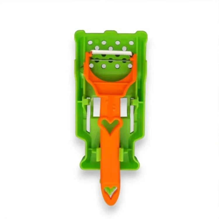 Dvojitý julienne a ošúpač na zeleninu – viacfunkčný plastový nástroj