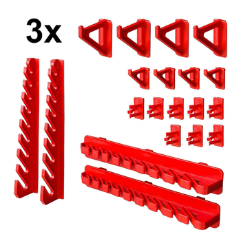 Panel dierovaná doska na náradie – 68 dielov, PP plast, model HT33274, VCAN