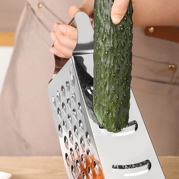 Šesťstranný nerezový viacúčelový krájač na zeleninu