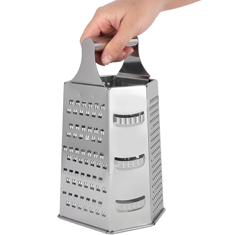 Šesťstranný nerezový viacúčelový krájač na zeleninu