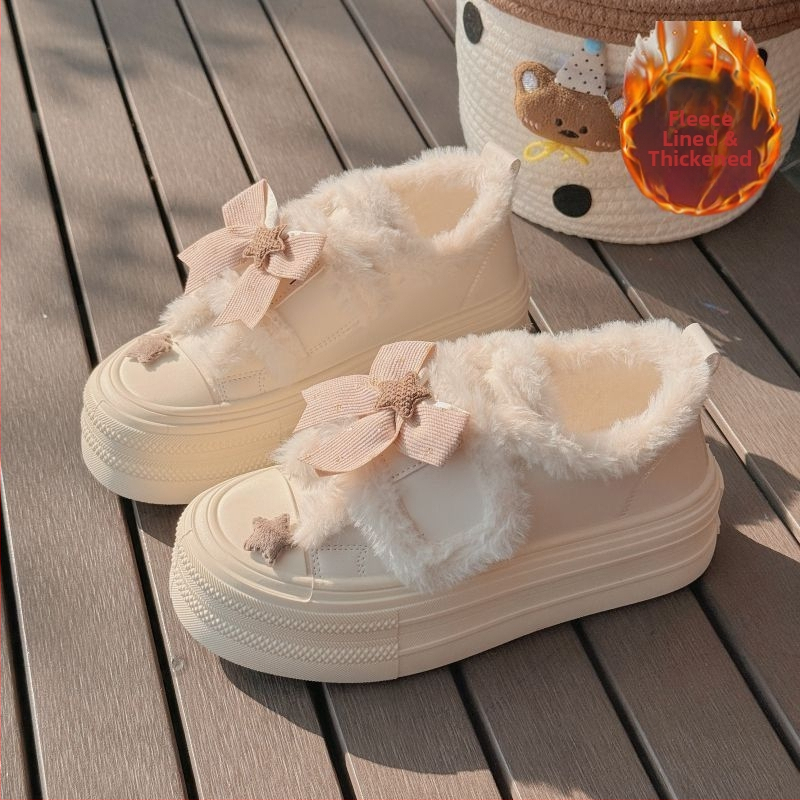 Dámske slip-on tenisky s vrchným dielom z umelej kože, gumová podrážka, teplá bavlnená vložka, nízky členok