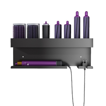 Suport/organizer de periere Dyson curling și uscător – aliaj de aluminiu, model 0401, încărcare 15 kg, brand Jinfeng, finisaj vopsire cu spray
