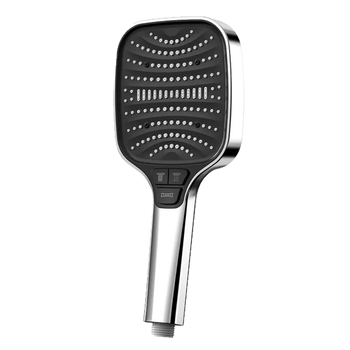 Sada sprchovej hlavy – Sprej, Masáž a Dážď; Materiál ABS; Štvorec tvar; Samoinštalácia