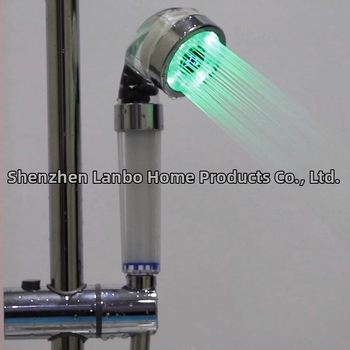 Ručná sprcha s displejom teploty, filtr PP bavlna, regulátor tlaku, digitálna regulácia teploty, model 8008-S23-3