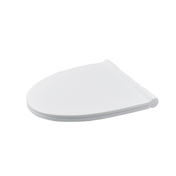WC veko s V-tvarou, demontáž jedným stlačením, tiché zatváranie, PP materiál, nastaviteľný rozstup montážnych otvorov 11–21 mm