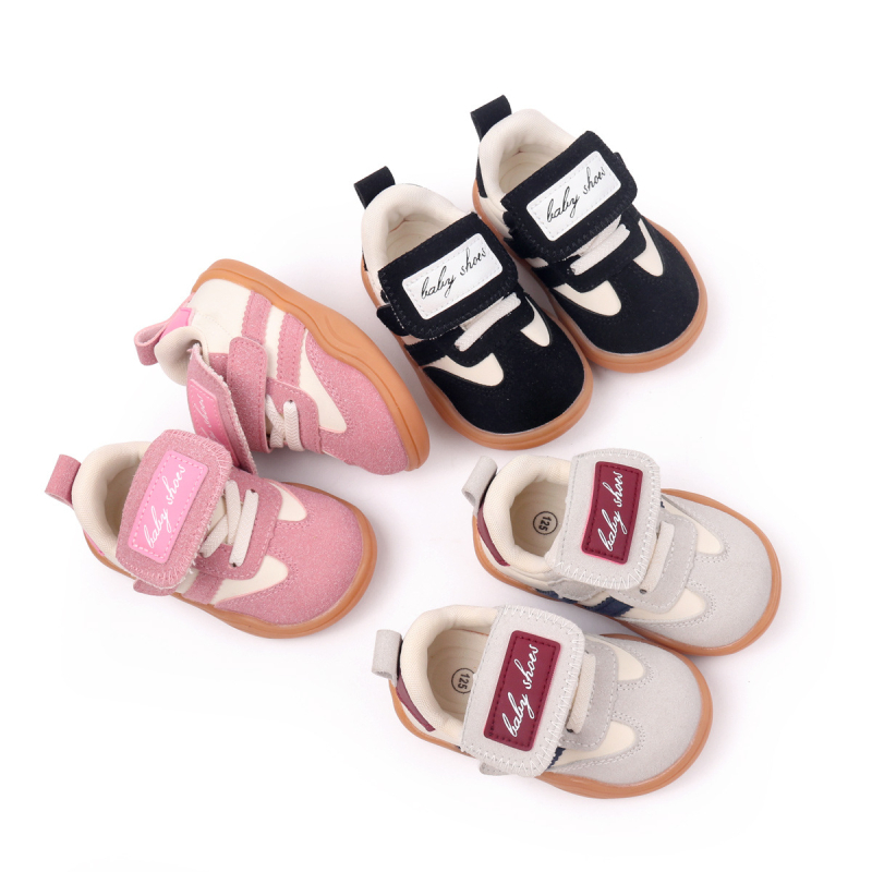 Dječje casual tenisice za hodanje, unisex, PU gornji dio, protuklizna potplat, uzrast 12–36 mjeseci