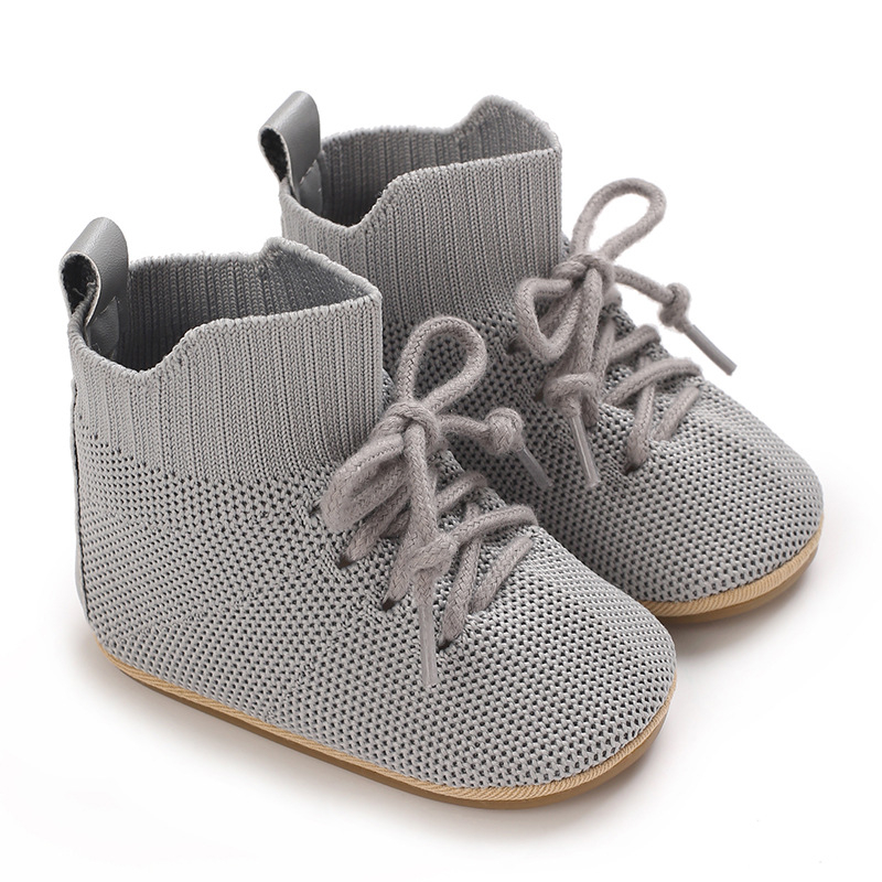 12–36 hónapos gyermekeknek magas szárú tornacipő vászon felsőrésszel