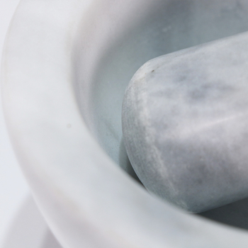 Long Sheng μαρμάρινος γουδοχέρης για σκόρδο, χειροκίνητος, για θρυμματισμό σκόρδου