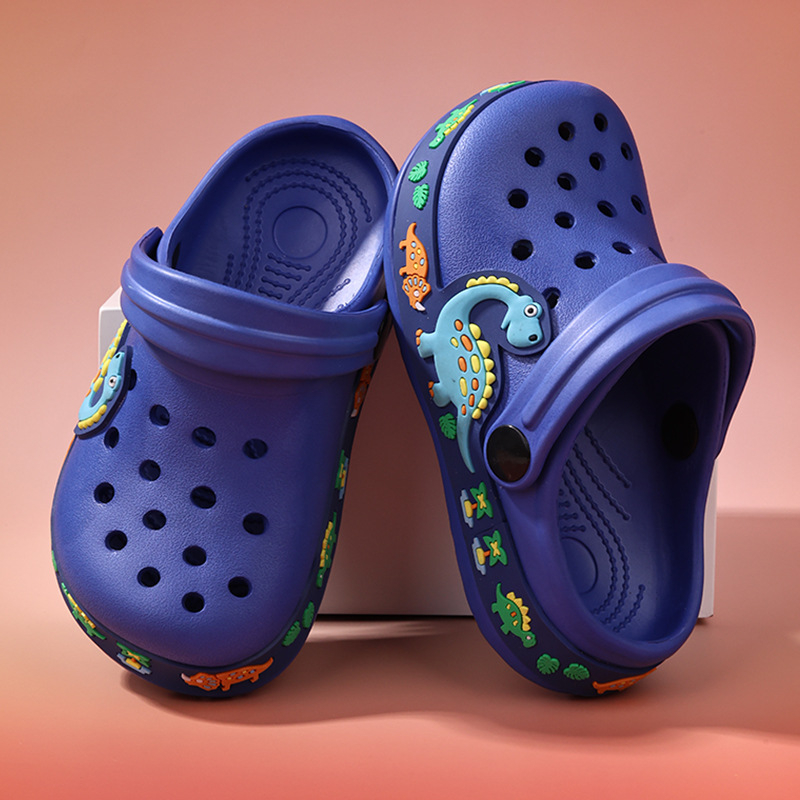 Detské sandále Crocs štýlu, EVA horná časť, unisex, pre vek 4–12 rokov, bez podšívky, jar 2025 vydanie