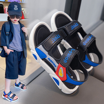 Lányoknak nyári Velcro papucs, hercegnő stílus, puha PVC talp, PVC felsőrész, kerek orr