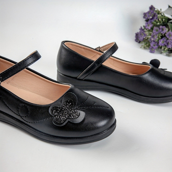 Gyerekeknek szóló vízicsizma, alacsony felső rész, virágos csattal, PU felső, TPR talp, uniszex