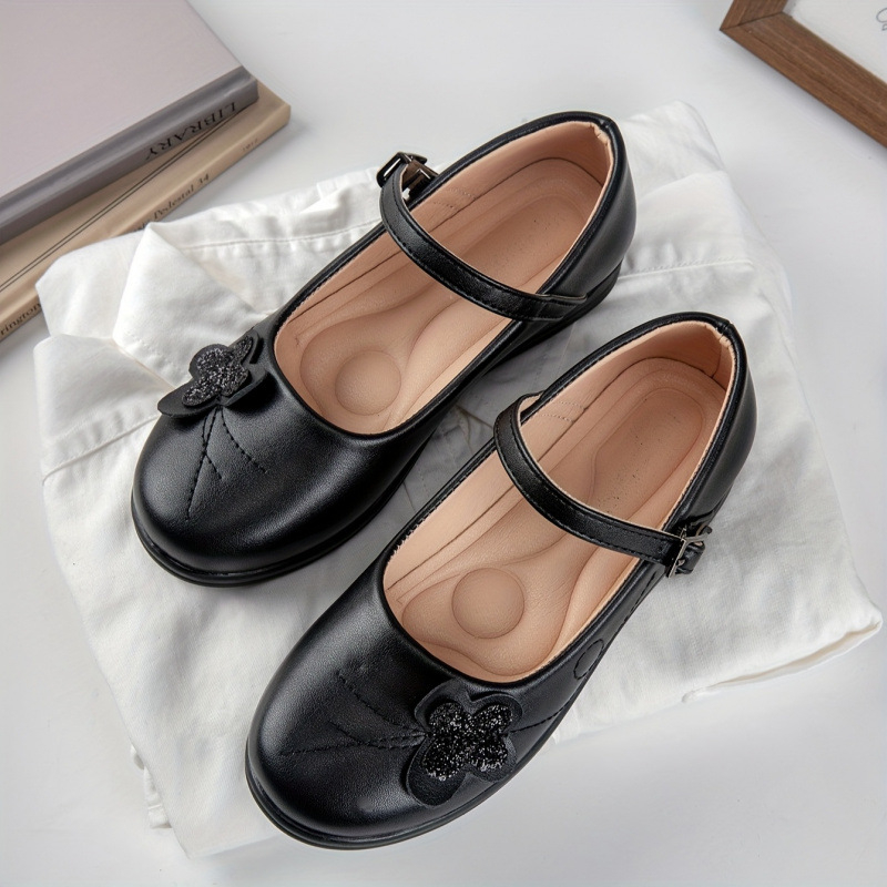 Gyerekeknek szóló vízicsizma, alacsony felső rész, virágos csattal, PU felső, TPR talp, uniszex