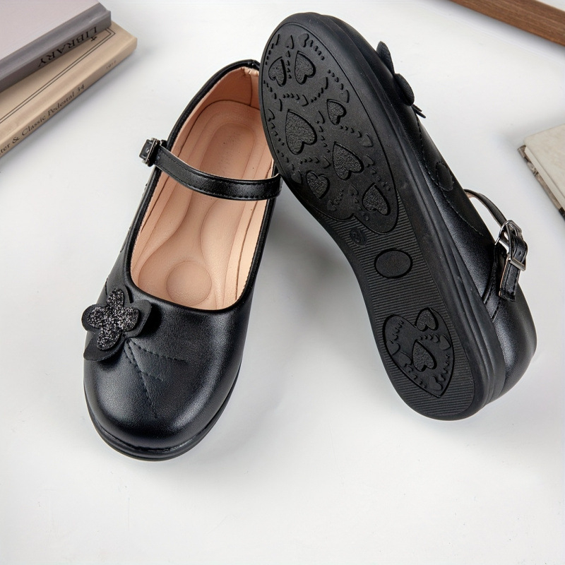 Gyerekeknek szóló vízicsizma, alacsony felső rész, virágos csattal, PU felső, TPR talp, uniszex