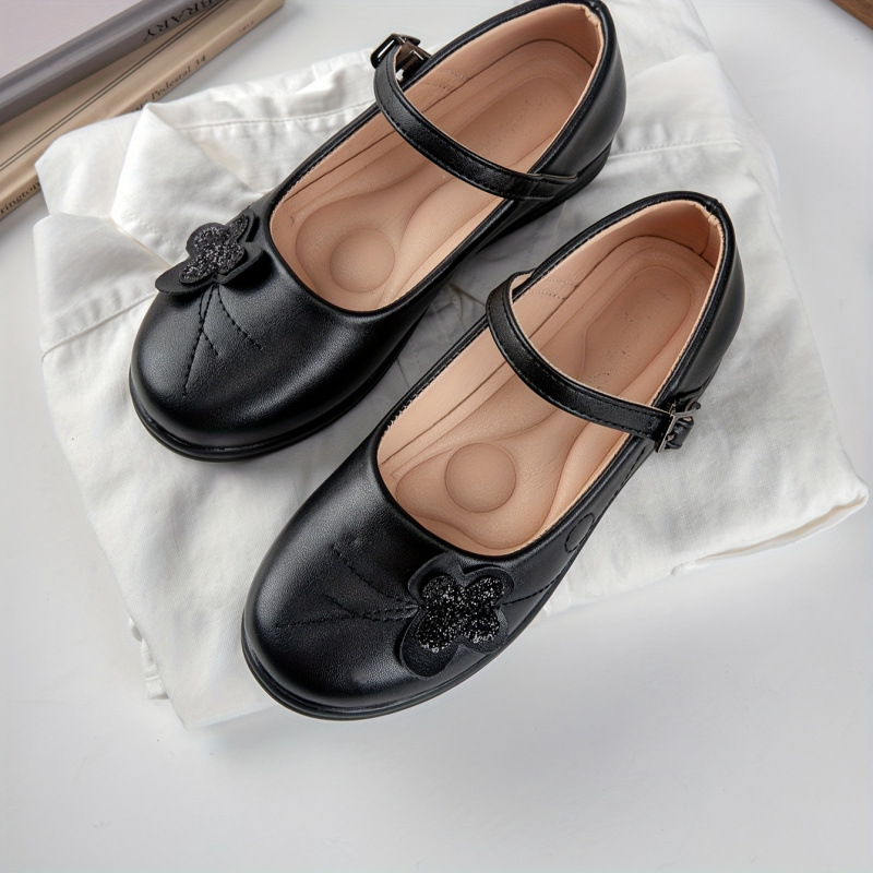 Gyerekeknek szóló vízicsizma, alacsony felső rész, virágos csattal, PU felső, TPR talp, uniszex