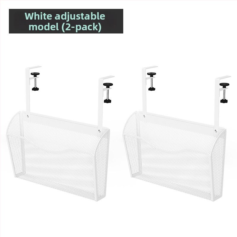 Kovový regál na dokumenty pod stolom, 1 úroveň, tlačené logo, možnosť prispôsobenia